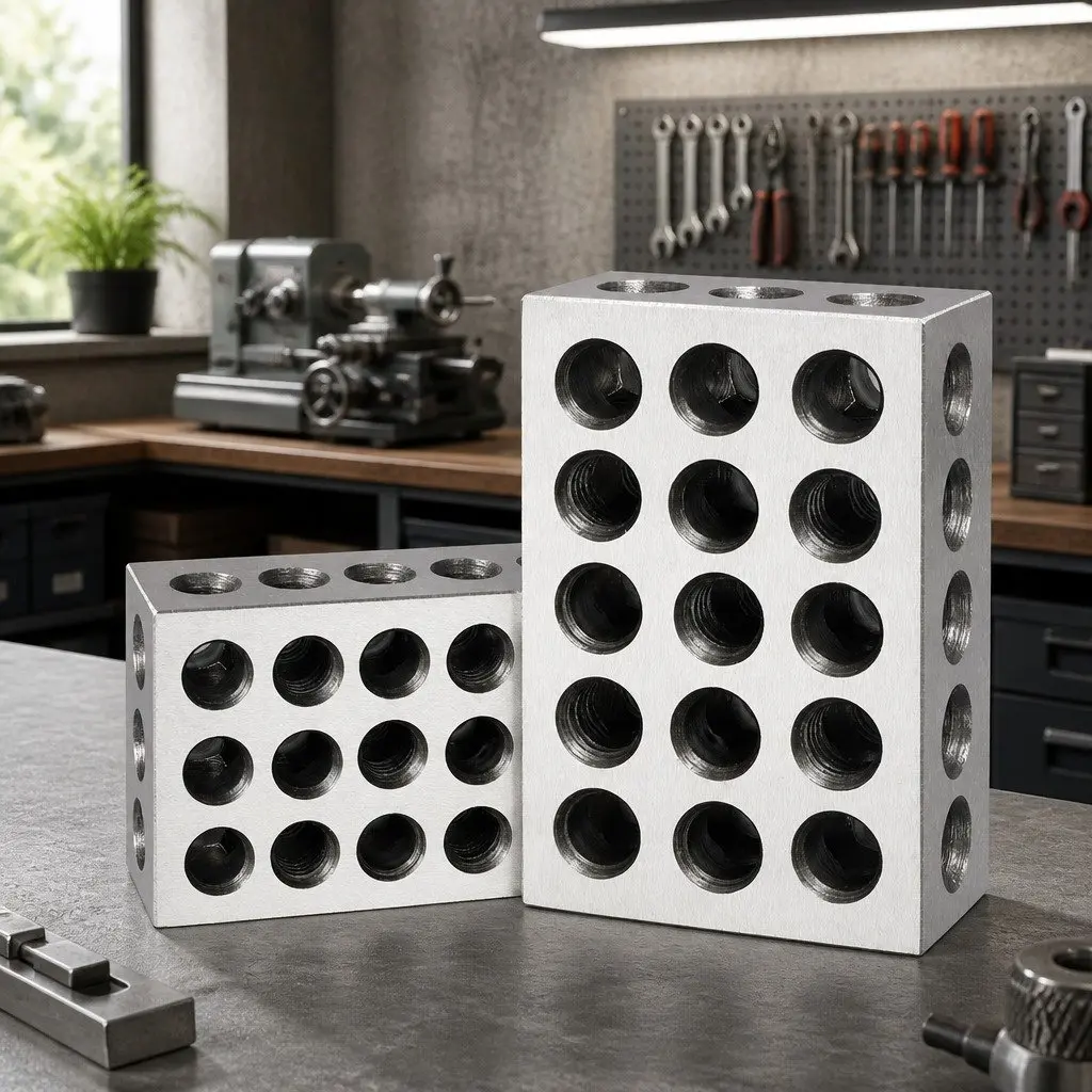 1-2-3 Blocks Precision Gage Set for Machinists