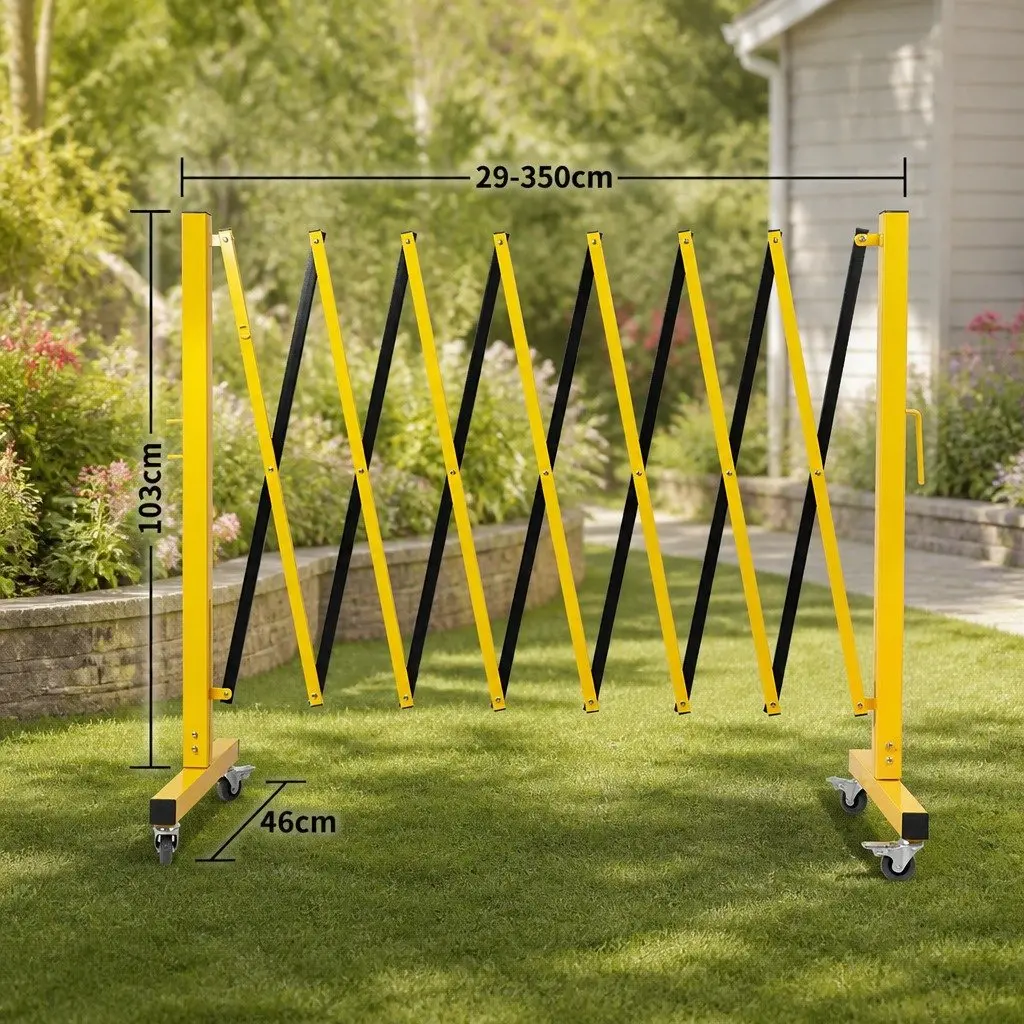 11FT Expandable Safety Barrier Gate for Traffic Control