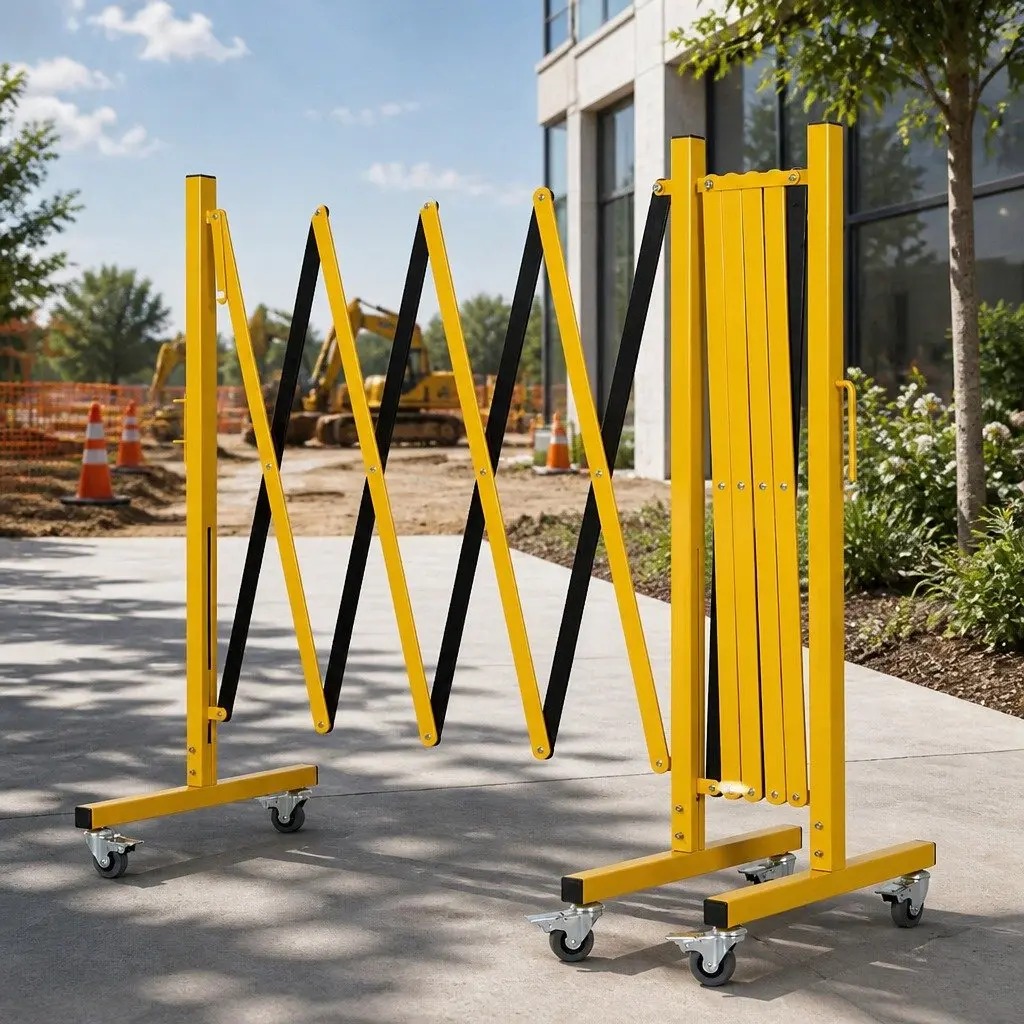 16FT Extendable Safety Barrier Gate for Traffic Control