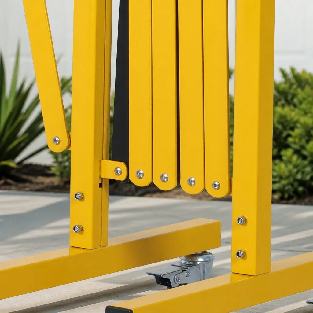 16FT Extendable Safety Barrier Gate for Traffic Control
