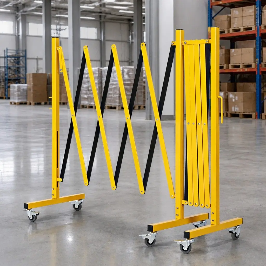 16FT Extendable Safety Barrier Gate for Traffic Control