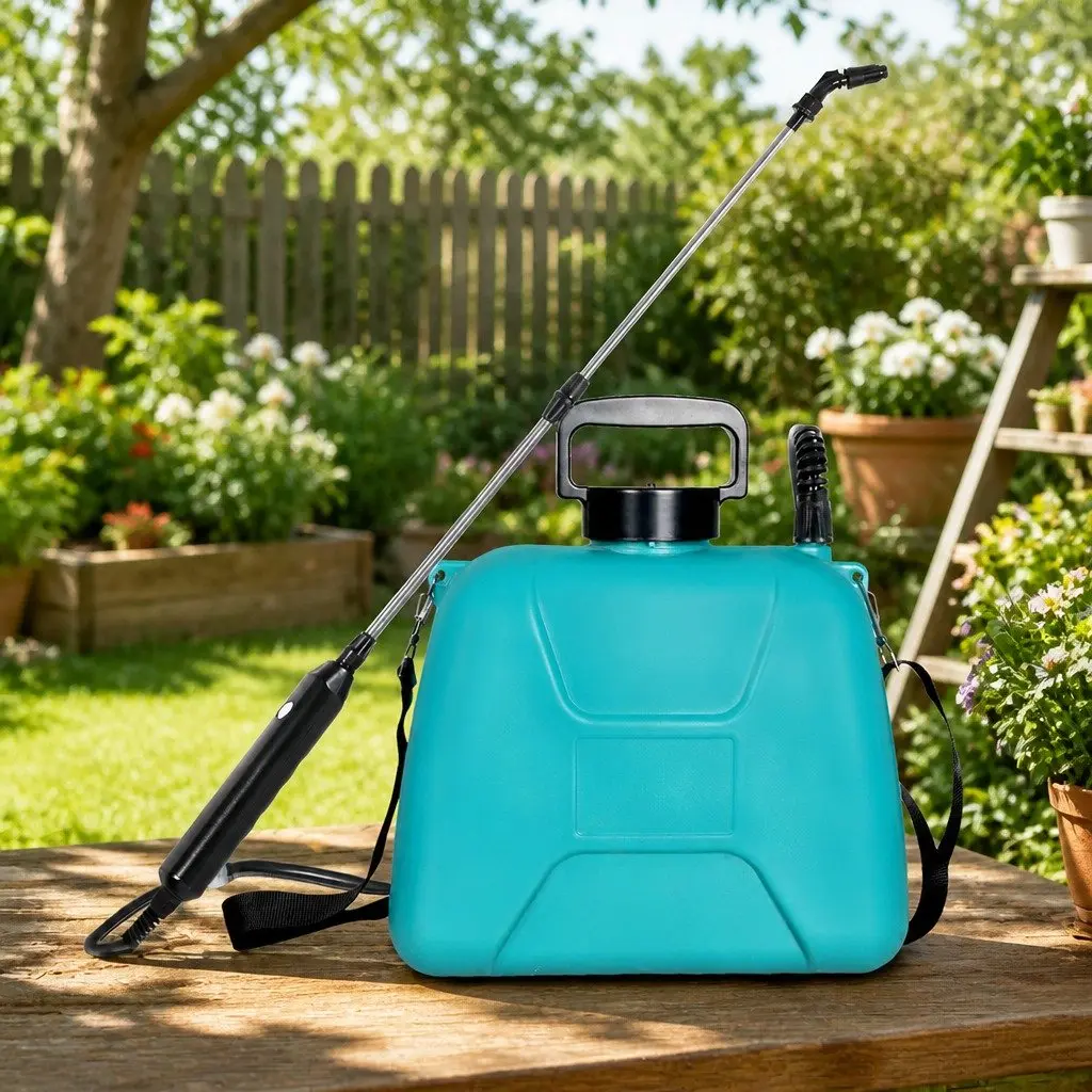 5L Portable Electric Garden Sprayer with 3 Nozzles