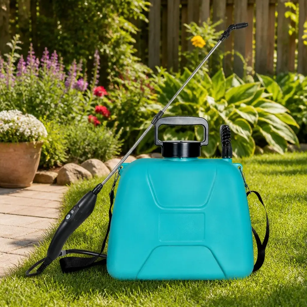8L Electric Garden Sprayer with 3 Nozzles