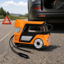 150PSI Digital Air Pump for Car Tyres with LED Light