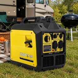 Compact 3500W Pure Sine Wave Portable Petrol Generator