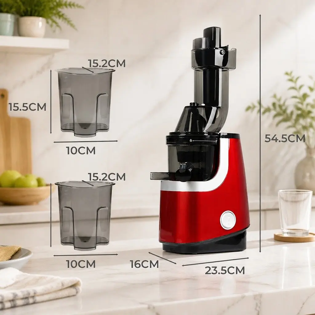 Cold Press Slow Juicer for Whole Fruits and Veggies