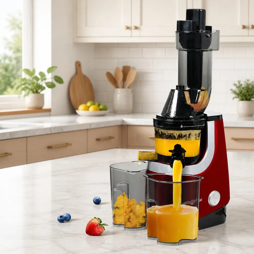 Cold Press Slow Juicer for Whole Fruits and Veggies