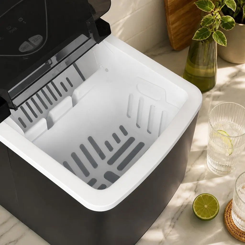 Countertop Ice Maker with Self-Clean Feature