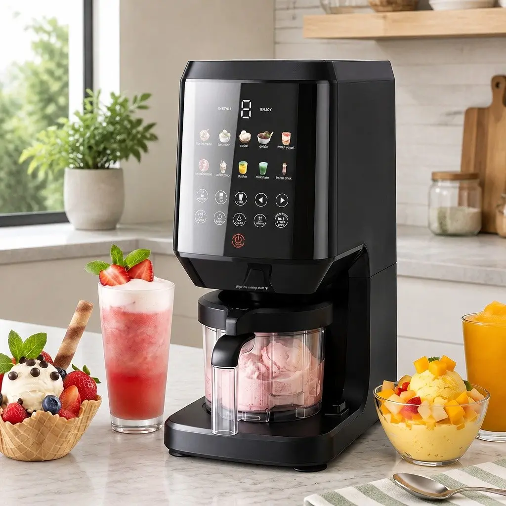 10-in-1 Ice Cream Maker for Homemade Gelato