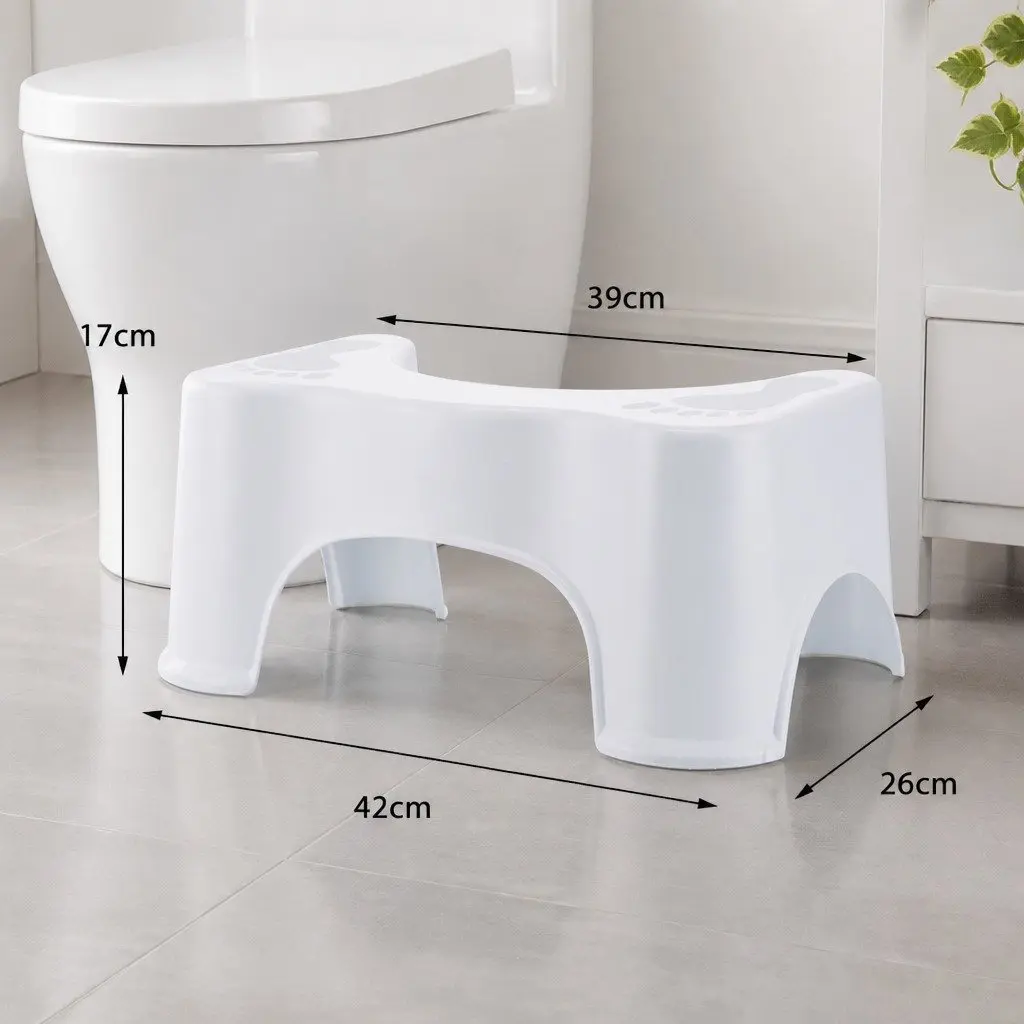 Ergonomic Toilet Step Stool for Effective Bathroom Use