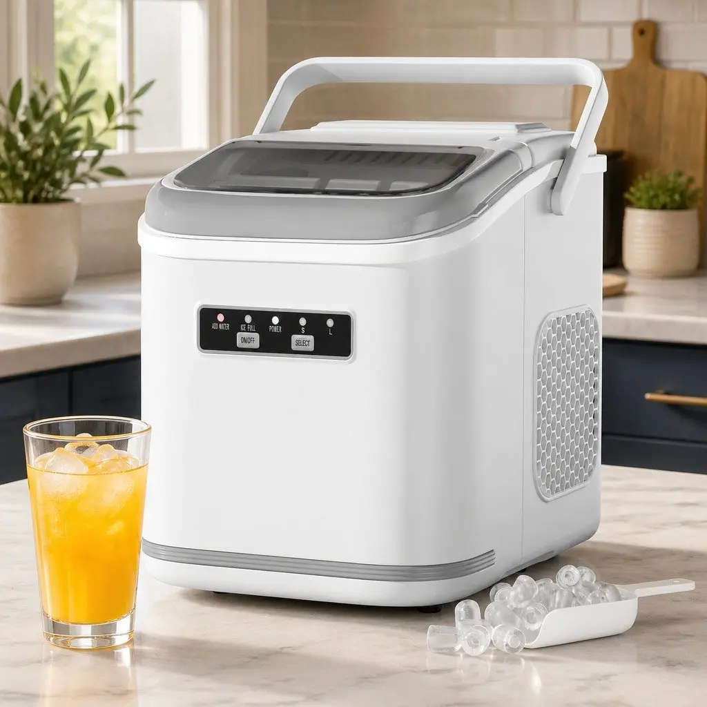 Portable Ice Maker Machine with 12kg Daily Production