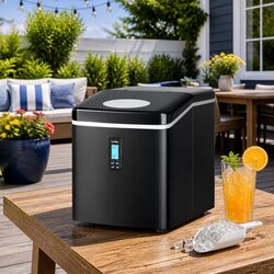 High-Quality Portable Ice Cube Maker Machine - 15kg Daily