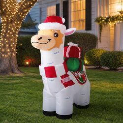 Inflatable Christmas Decoration LED Lights Self-Inflating Outdoor Indoor Yard