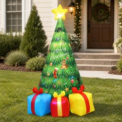 Sturdy Inflatable LED Christmas Tree 240CM with Music