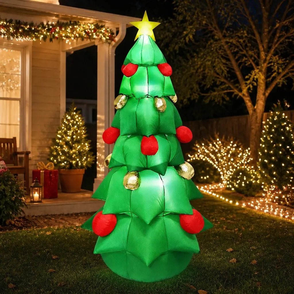 Inflatable Christmas Tree 2.5M with LED Lights