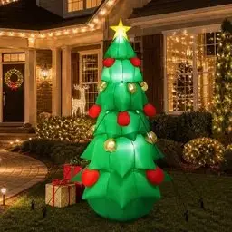 Inflatable Christmas Tree 2.5M with LED Lights