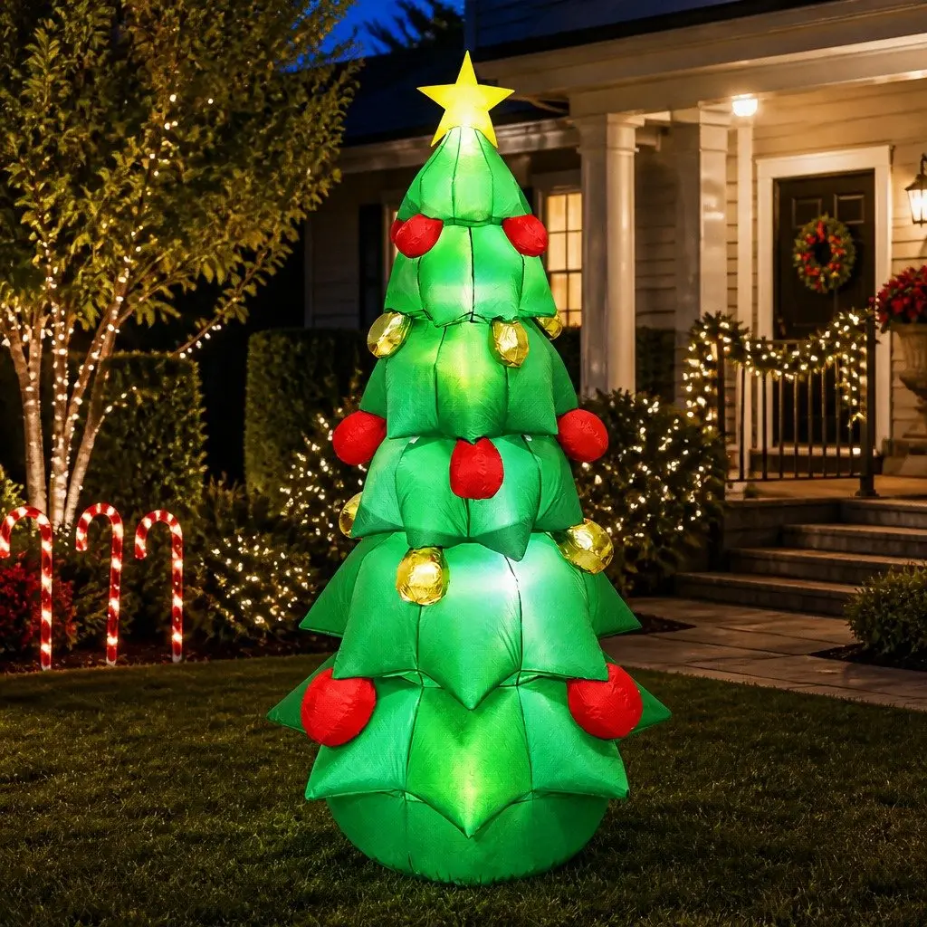 Inflatable Christmas Tree 2.5M with LED Lights