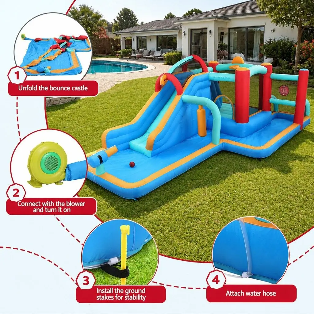 Inflatable Water Slide for Kids