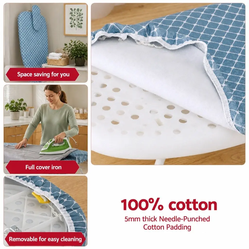 Folding Tabletop Ironing Board with Sleeve Board