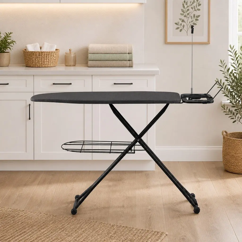Heavy Duty Foldable Ironing Board with Adjustable Height