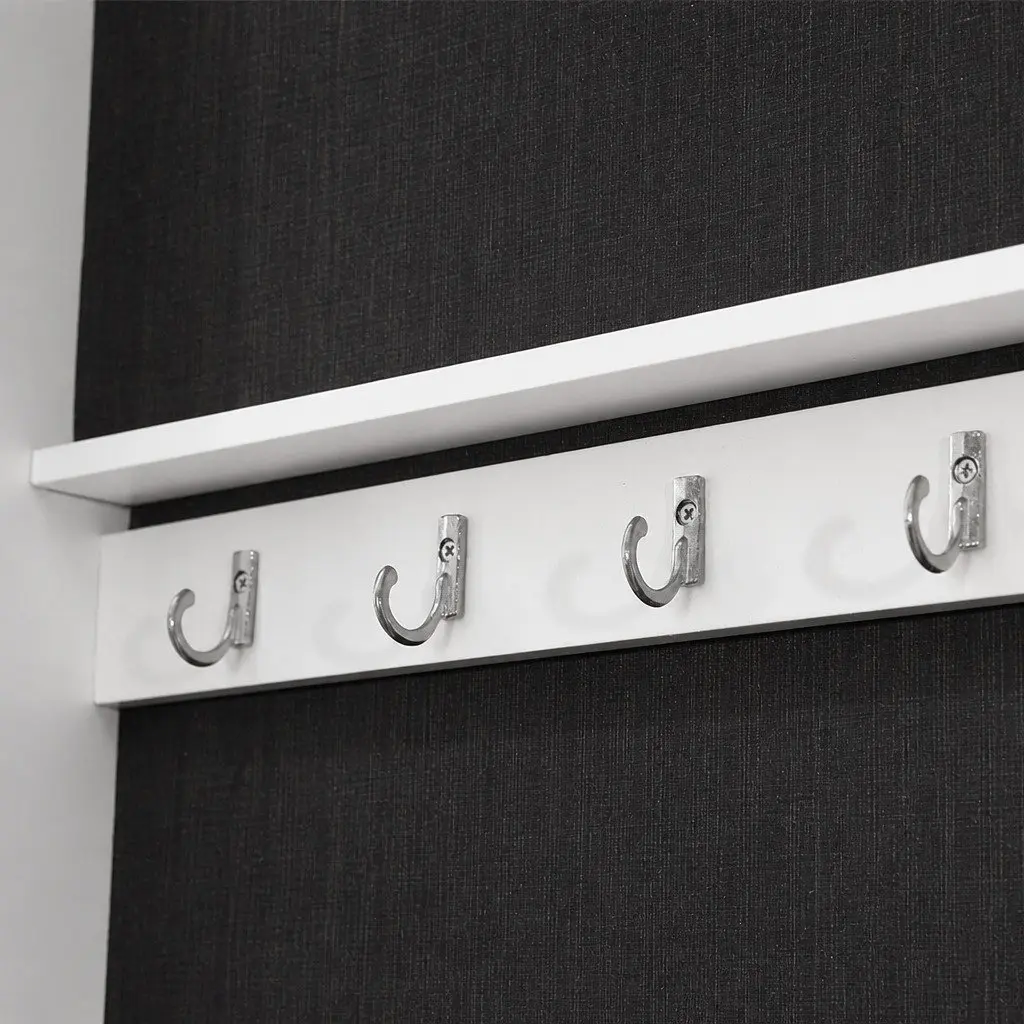 Wall Mounted Full Length Mirror Jewellery Cabinet with Storage