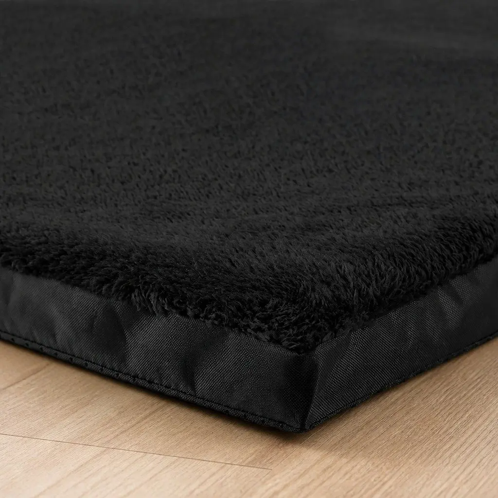 Foldable Pet Bed with Plush Foam Support