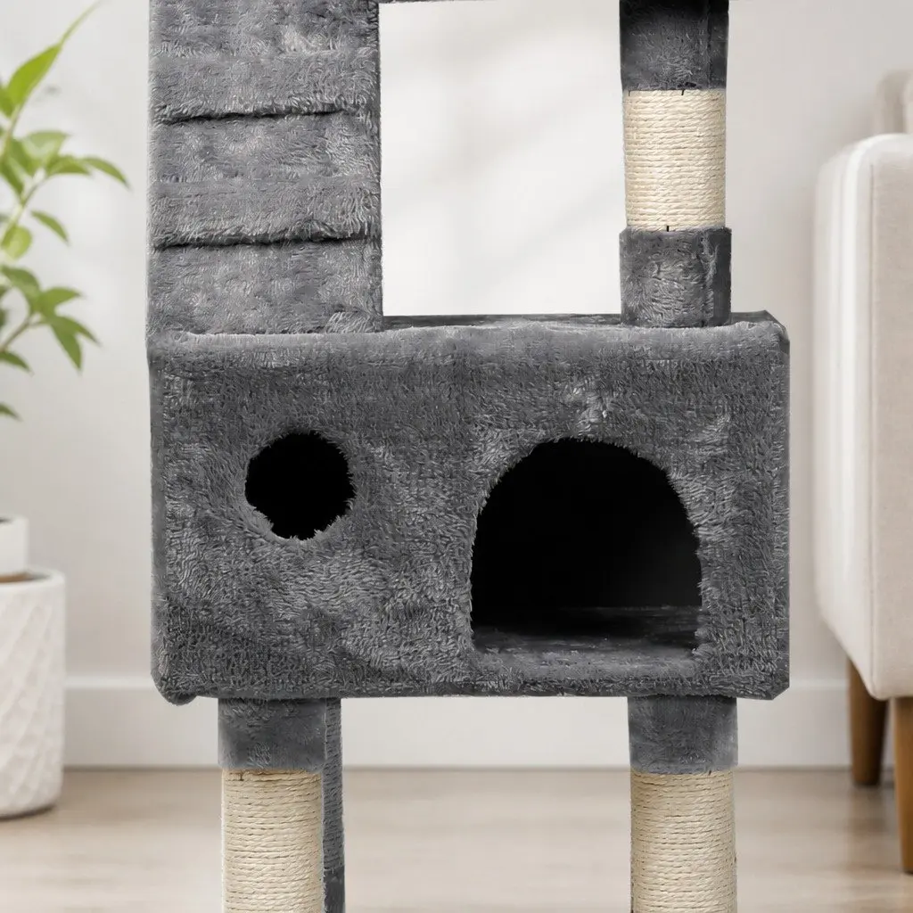 Multi-Level Cat Tree with Sisal Scratching Posts