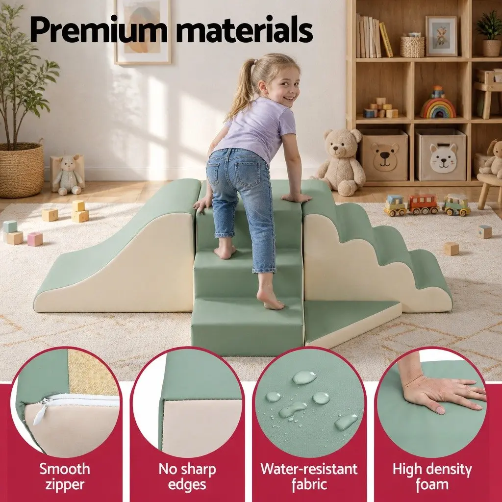 4-Piece Foam Kids Climbing Blocks Set