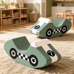 Premium Kids Climbing Blocks Foam Playset Green