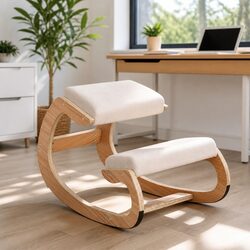 Ergonomic Kneeling Chair for Posture with Steel Frame