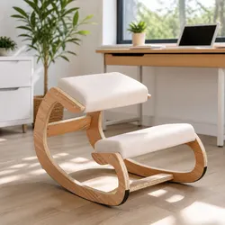 Ergonomic Kneeling Chair for Posture with Steel Frame