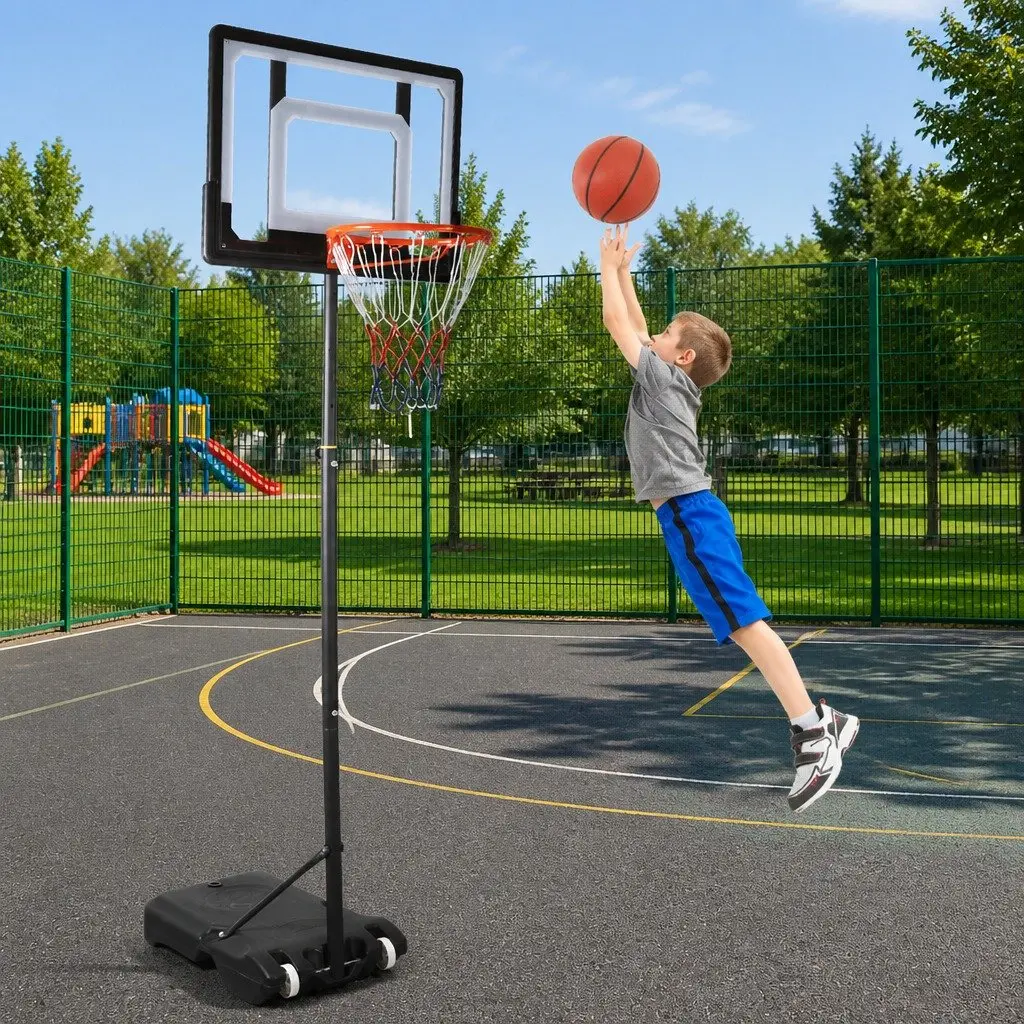 Portable Basketball Hoop Stand with Adjustable Height