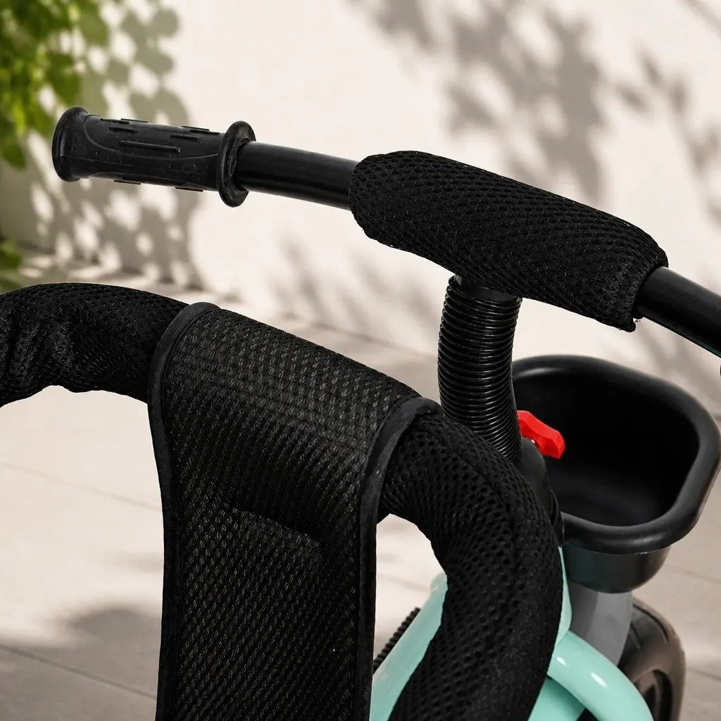 Kids Tricycle with Adjustable Seat and Storage
