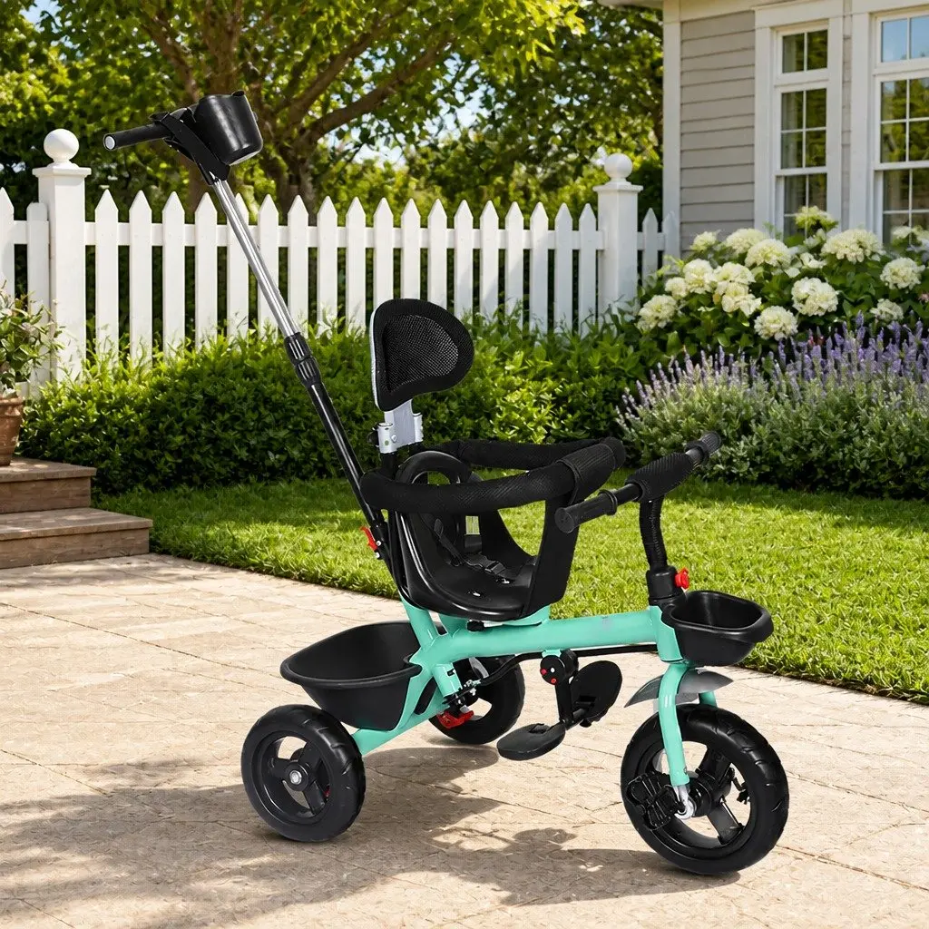 Kids Tricycle with Adjustable Seat and Storage