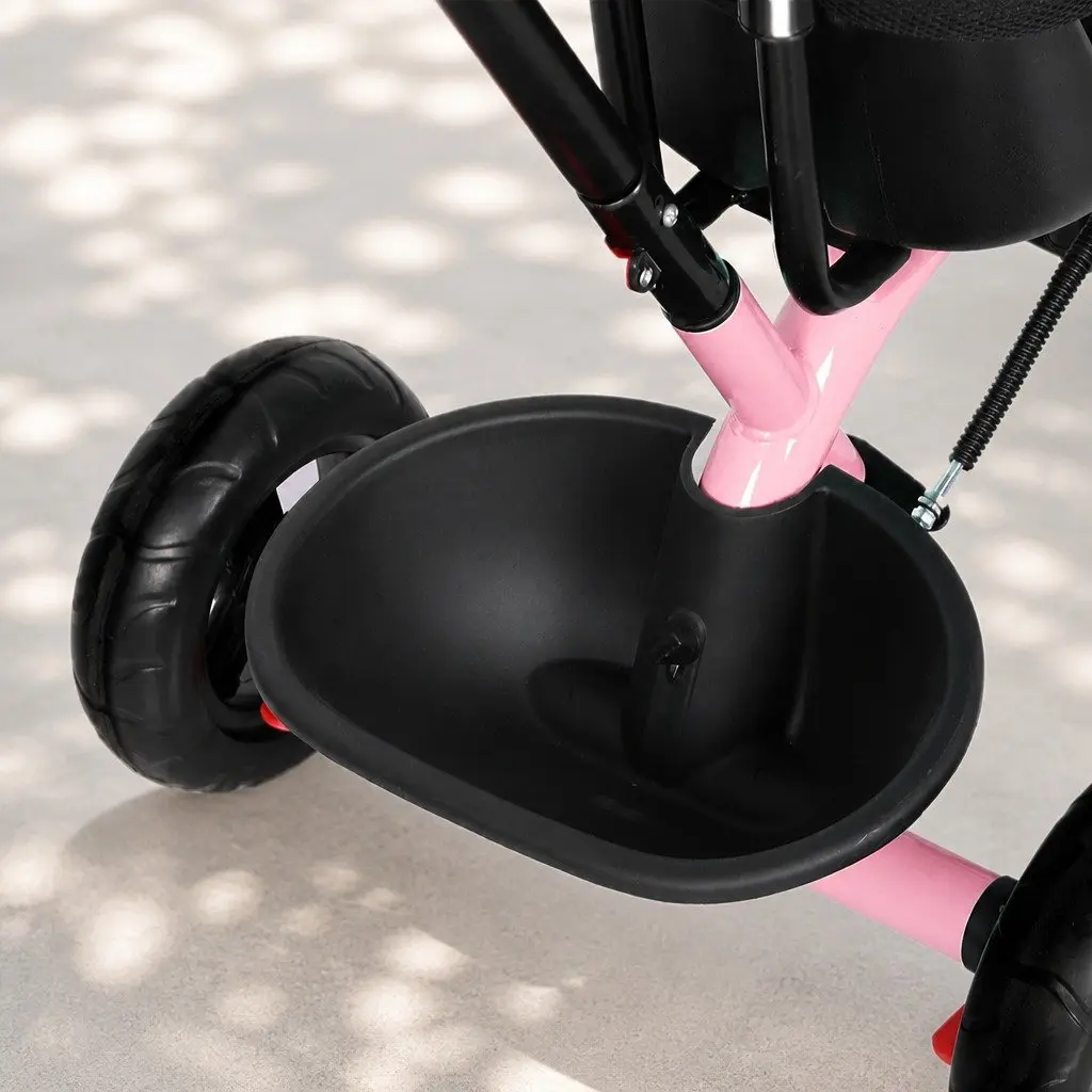 Kids Tricycle with Adjustable Handlebar & Storage