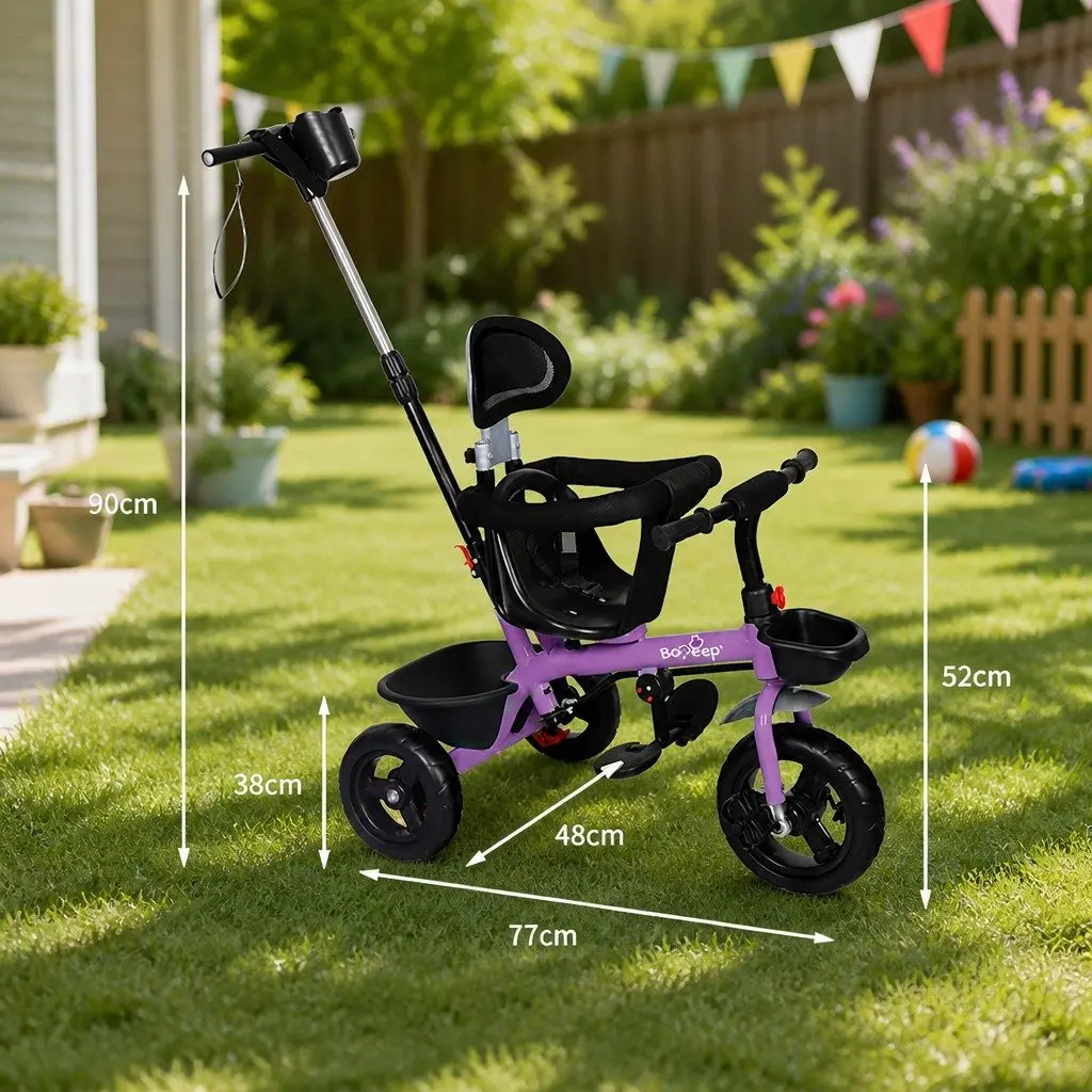 Kids Tricycle with Adjustable Handlebar and Storage