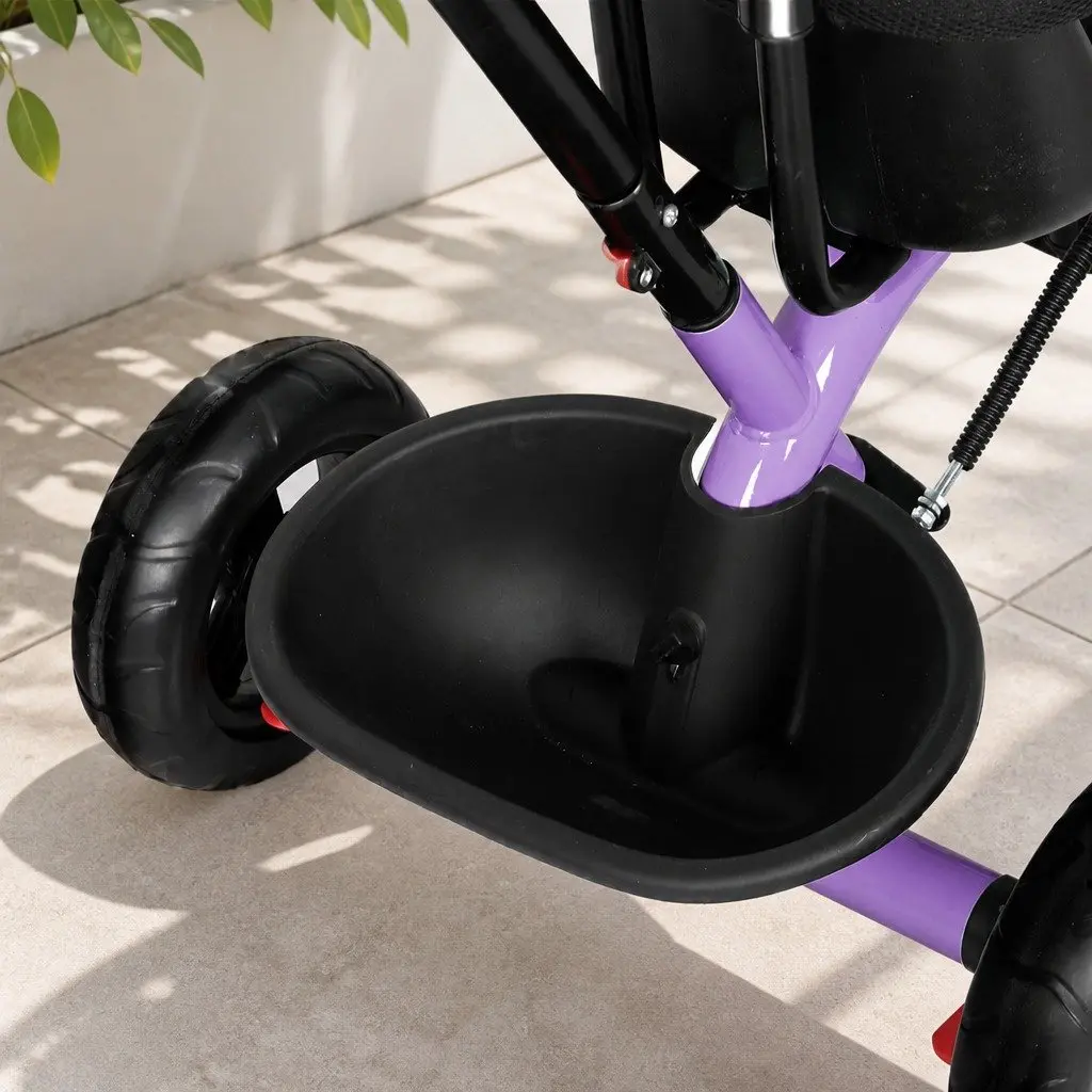 Kids Tricycle with Adjustable Handlebar and Storage