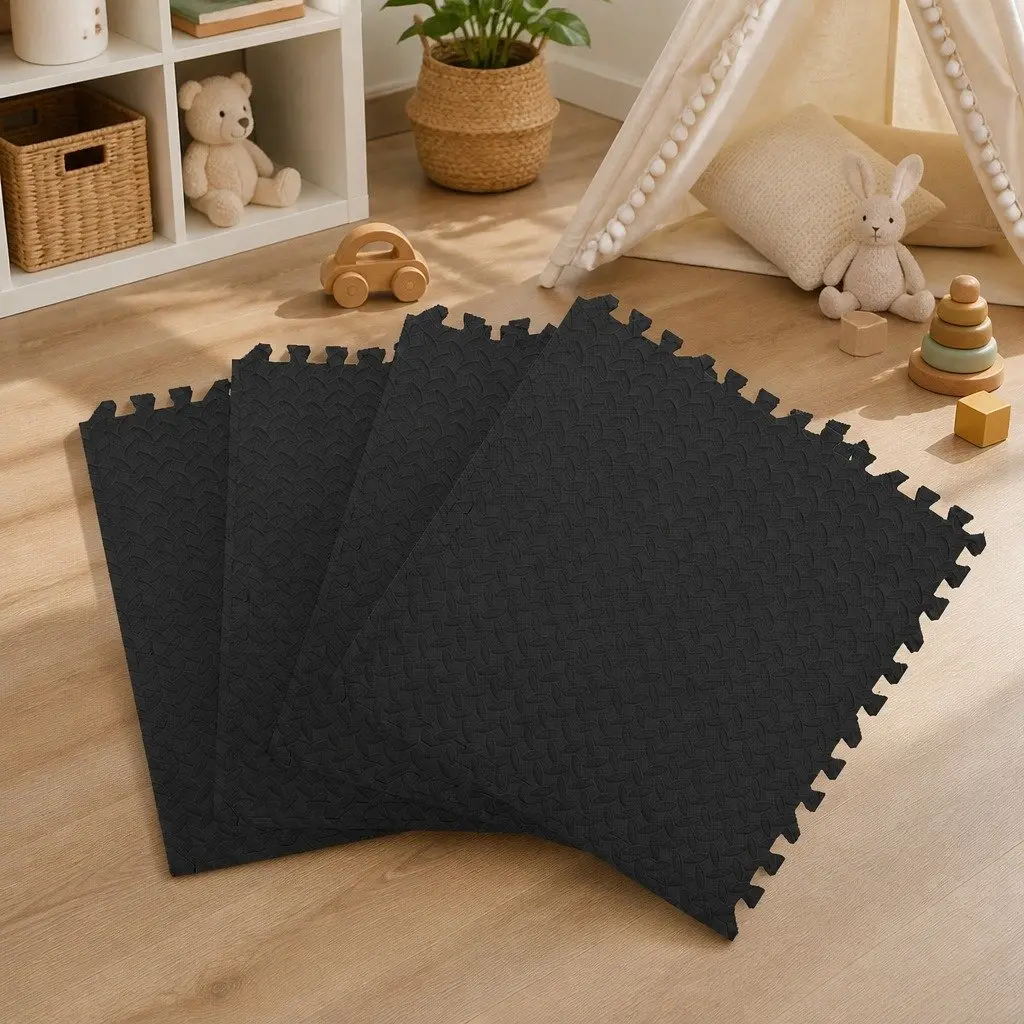 Kids EVA Foam Play Mat Interlocking Soft Tiles