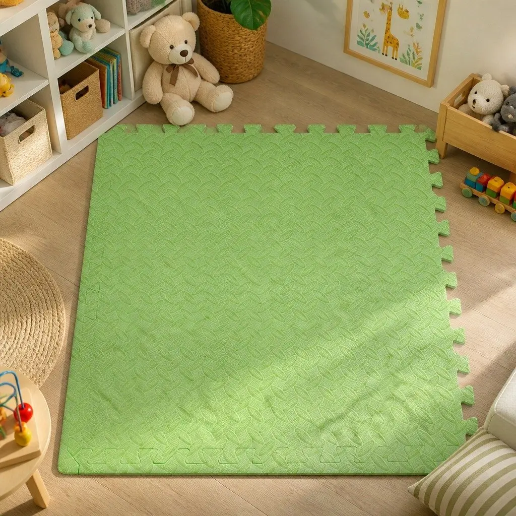 Kids Play Mat EVA Foam Interlocking Soft 60cm x 60cm Multi Colour