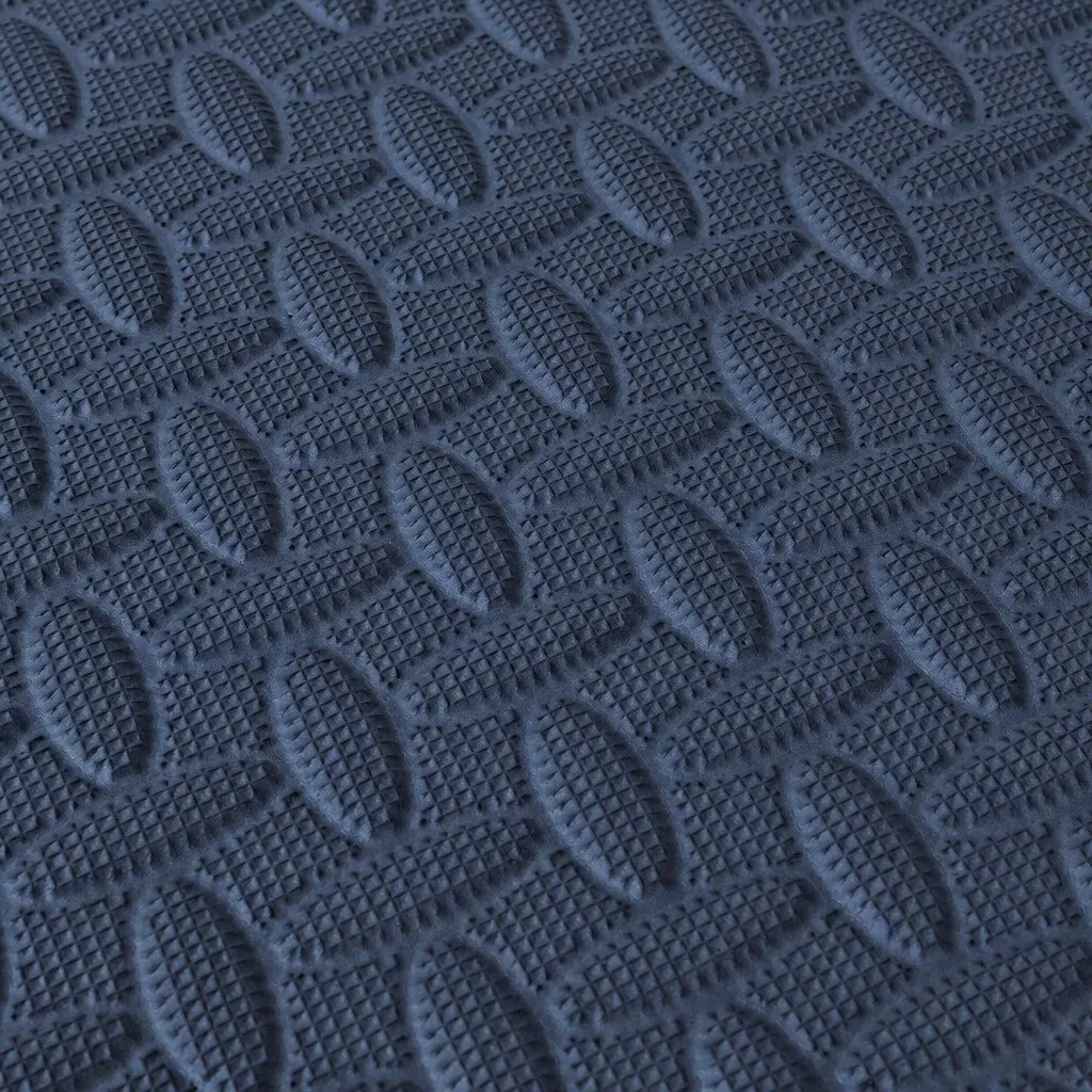 Kids EVA Foam Play Mat Tiles Interlocking Soft Padded Floor 60x60cm Navy