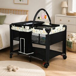 High-Quality Portable Baby Bassinet with 3-in-1 Features