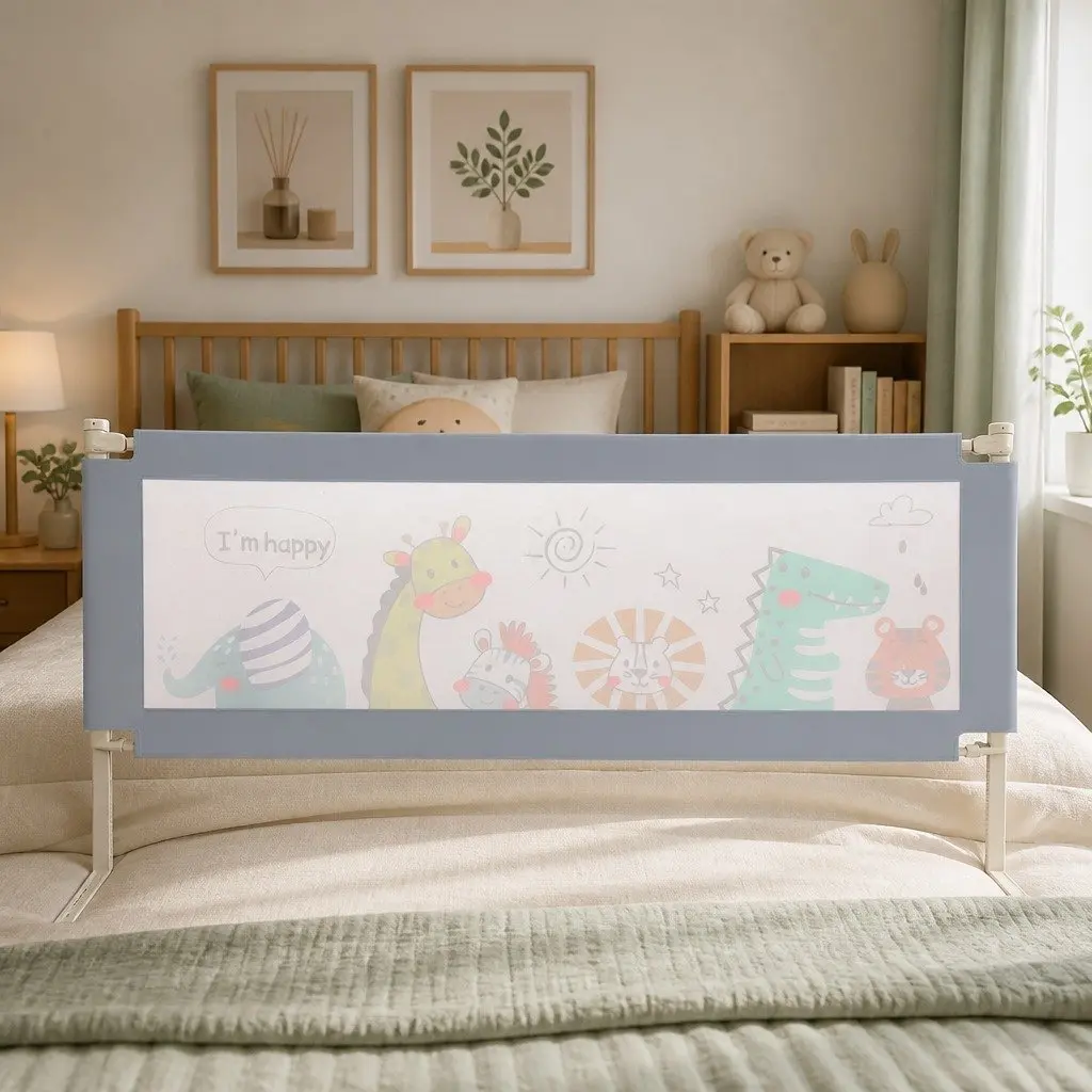 Medium Adjustable Bed Rail Guard for Safe Sleeping