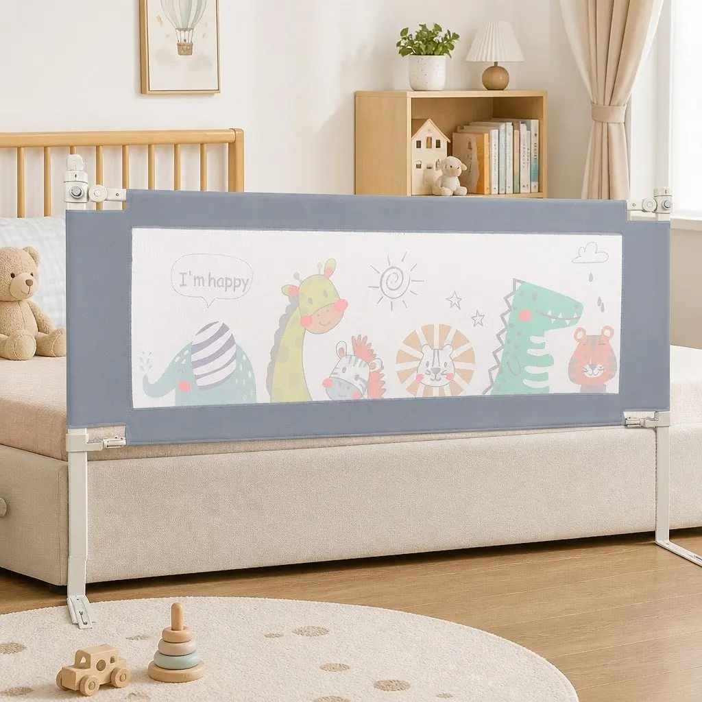 Medium Adjustable Bed Rail Guard for Safe Sleeping