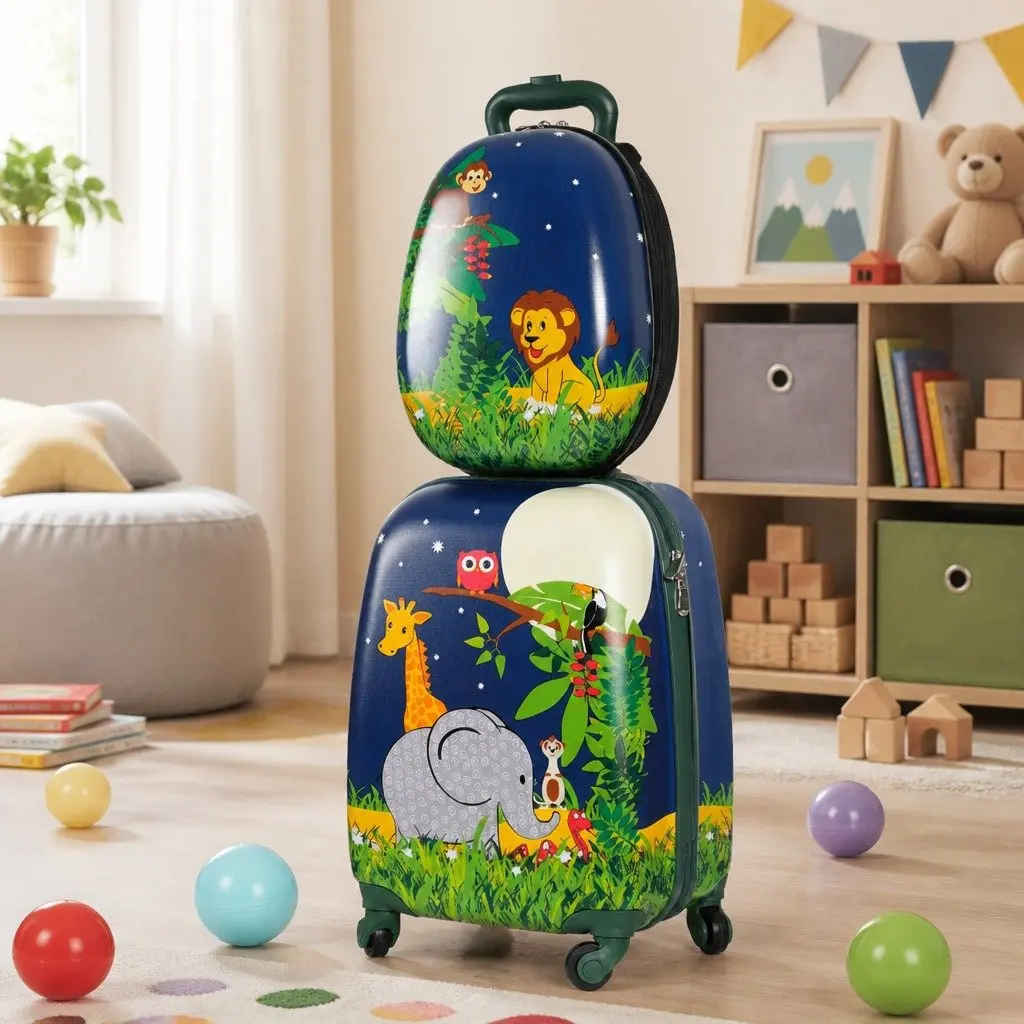 Kids Luggage Set with Suitcase and Backpack