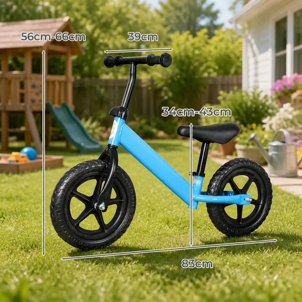 Kids Balance Bike with Adjustable Seat and Handlebar
