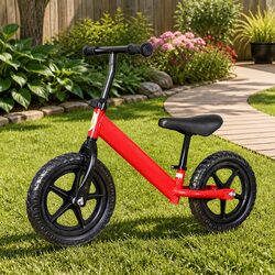 Lightweight Kids Balance Bike with Adjustable Features