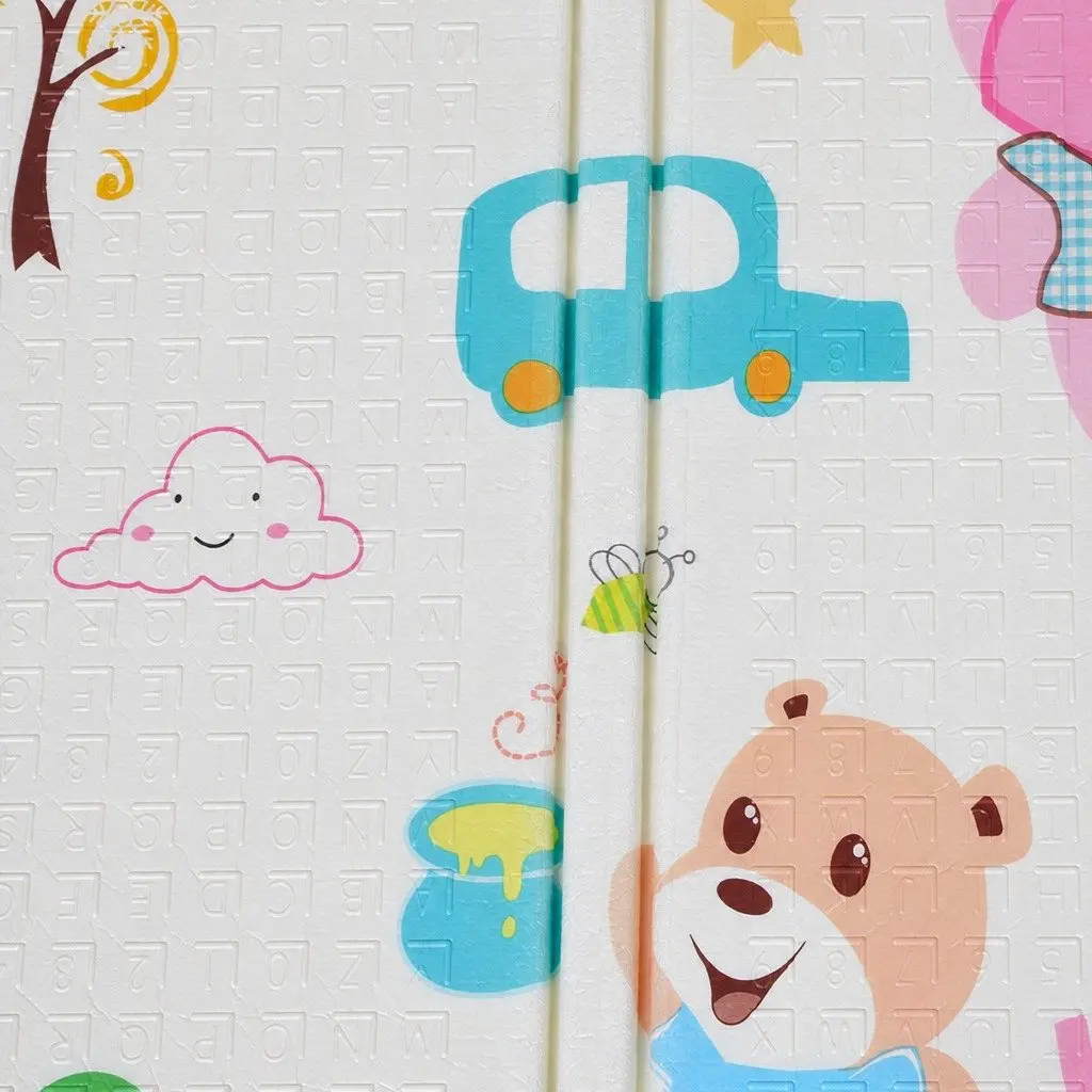 Foam Foldable Activity Playmat for Babies and Toddlers