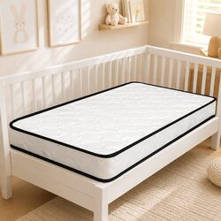 Reversible Baby Cot Spring Mattress with Firm Support