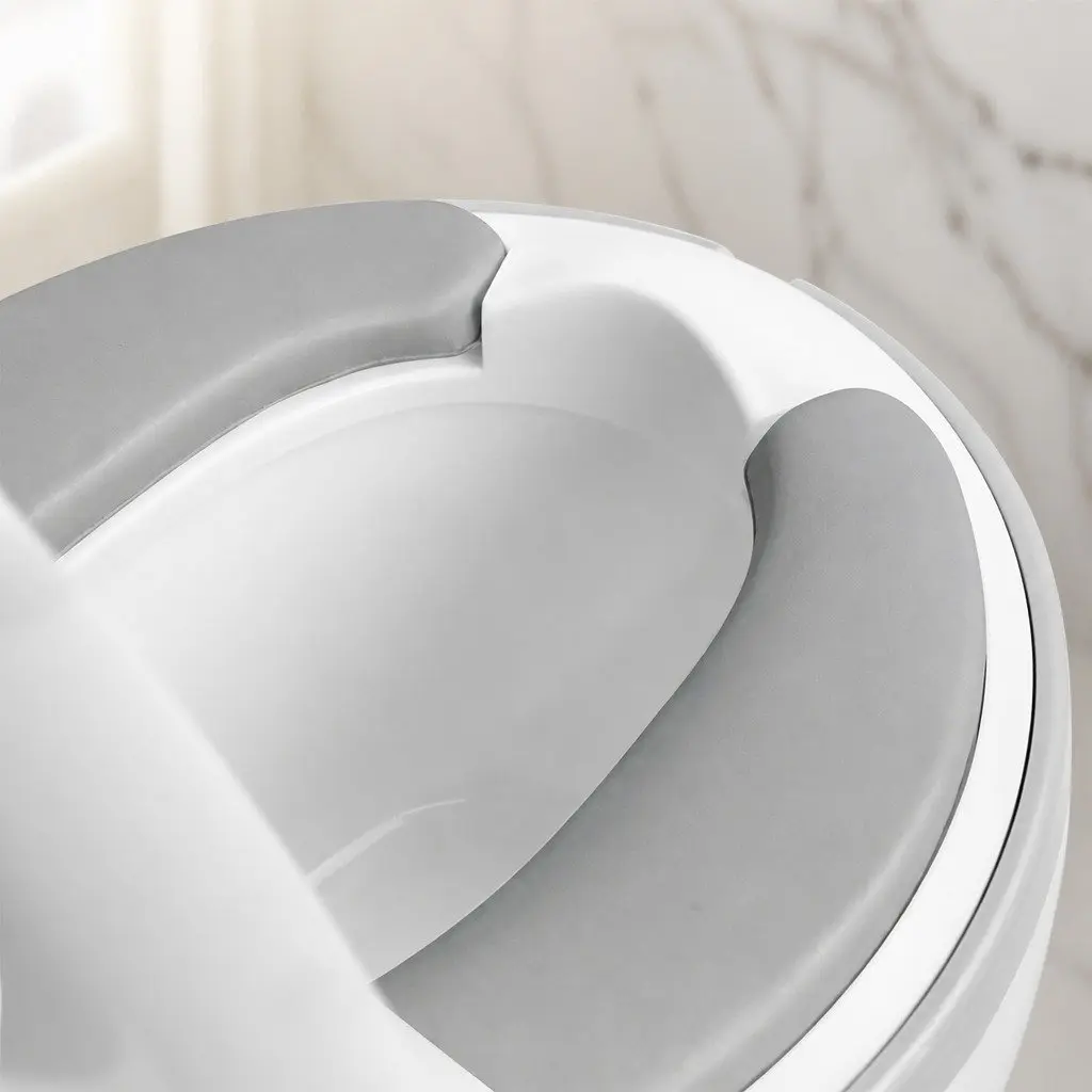 Kids Potty Trainer Seat PP and PU 27cm x 39cm x 32cm Grey
