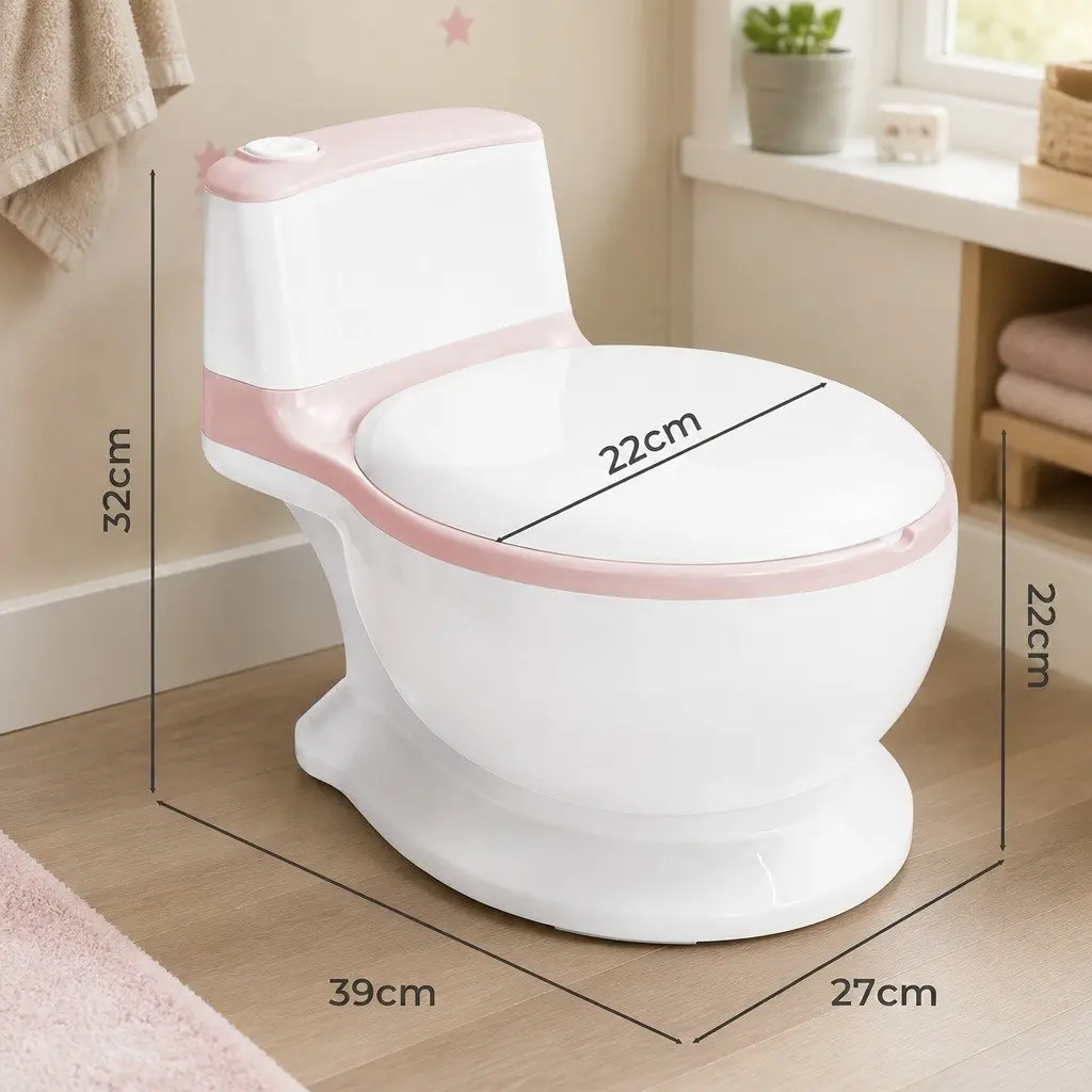 Kids Potty Trainer Seat in Pink